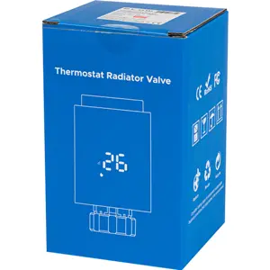Válvula termostática TRV inteligente Zigbee 3.0 para radiador (compatible con Tuya)