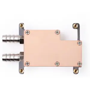 Bloco de água + Backplate dissipadora de calor (watercooling) para Rasbperry Pi 5