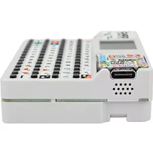 Mini computador portátil com StampS3, bateria, teclado e display de 1.14''