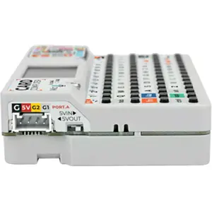 Mini computador portátil com StampS3, bateria, teclado e display de 1.14''
