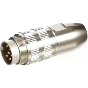 Ficha M16 macho 6 pinos para cabo 5A 250V IP68 Lumberg -  0332 06