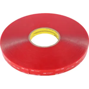 Fita dupla face transparente em espuma acrilica de 1mm [Alta-Performance] 19mmx33m - 3M VHB 4910