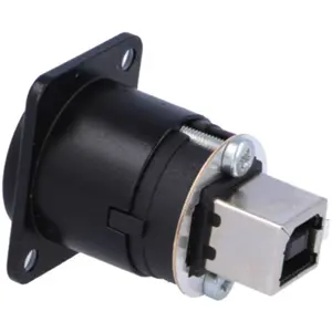 Adaptador USB-A - USB-B para painel - reversível