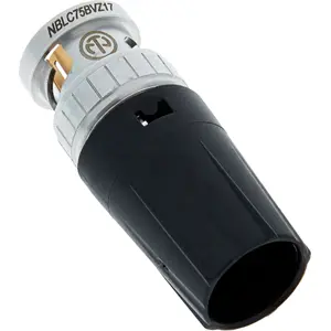 Ficha BNC rearTWIST UHD 75Ω macho [cable 10.4mm] (RG11)