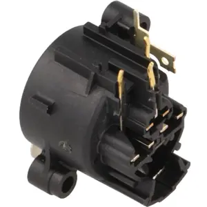 Ficha XLR fêmea 3P 90° THT com o botão de bloqueio p/ painel/PCB