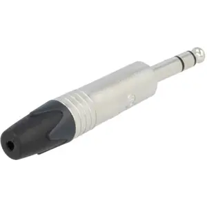Ficha Jack 6.3mm STEREO macho