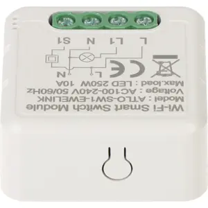 Módulo interruptor inteligente WiFi (compatível c/ eWeLink)