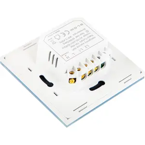 Interruptor Duplo Smart WiFi touch em vidro de encastrar (compatível c/ Tuya)