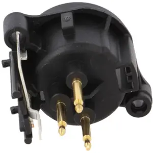 Ficha Cannon (XLR) 3 pinos macho para painel