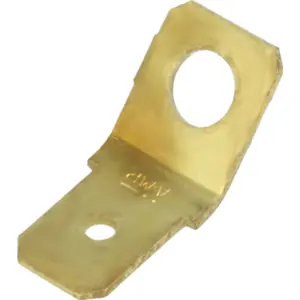 Terminal macho 6.3mm para M4 - angulada 45º