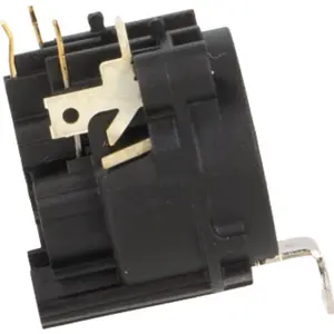 Ficha XLR fêmea 3P 90° THT com o botão de bloqueio p/ painel/PCB
