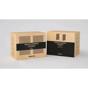 Par de colunas de mesa 5'' 8Ω 90W (60W RMS) - Preto