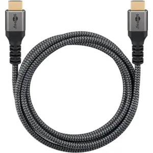 Cabo HDMI 2.0 (4K/60Hz) c/ revestimento têxtil macho «» macho - 10m