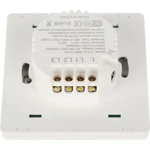 Interruptor Triplo Smart WiFi de encastrar (compatível c/ Tuya)