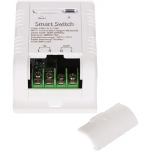 Interruptor inteligente WiFi com medição de temperatura