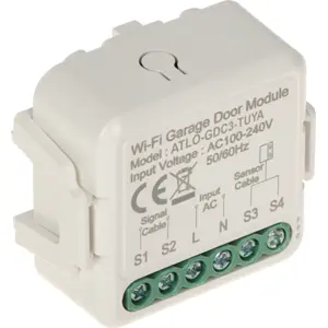 Controlador de portão de garagem inteligente WiFi (compatível c/ Tuya) - 230V