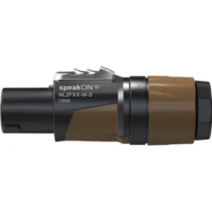 Ficha speakOn 2 pinos [cabo 6-12mm]