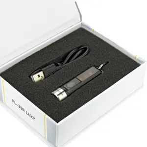 Mini lanterna LED porta-chaves 350lm (multi-modo) recarregável 300mAh USB-C - IPX4
