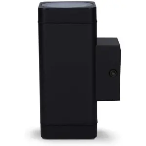 Luminária LED Bluetooth de parede exterior 230V 8.5W 760lm RGB+W CCT (compatível c/ Tuya) IP65