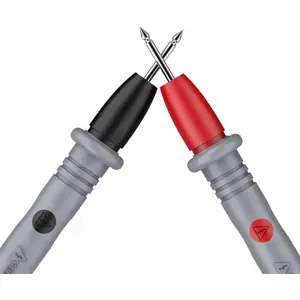 Pontas de prova para multímetro Ø4mm CAT.II/1000V - com clips de crocodilo