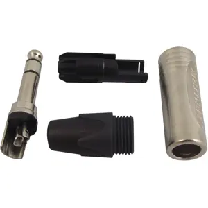 Ficha Jack 6.3mm STEREO macho