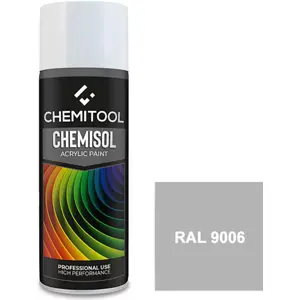 Spray Tinta Acrílica - Alumínio Mate (RAL9006) - 400ML