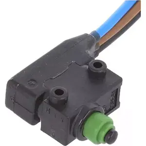 Microswitch s/ patilha SPDT 24VDC 2A ON-(ON) IP67 com fios - MARQUARDT 1058.0351