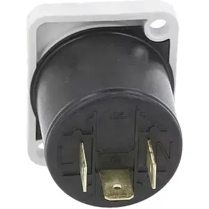 Ficha powerCON macho 3 contactos de painel 20A 250V - Power OUT