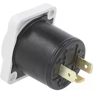 Ficha powerCON macho 3 contactos de painel 20A 250V - Power OUT