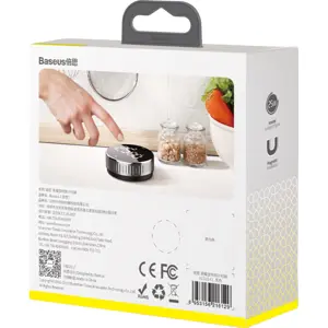 Temporizador de cozinha digital rotativo c/ íman 1-99min