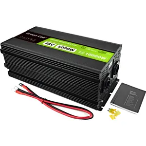 Inversor 48VDC ➝ 230V onda sinusoidal pura 5000W c/ Display LCD