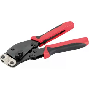 Alicate de cravar ponteiras autoajustável frontal 0.5...16mm²