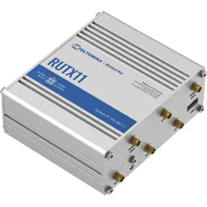 Router industrial 4G LTE Cat6 Dual-SIM c/ 4 x portas Gigabit + WiFi + BLE + USB + I/O digital