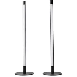 Conjunto de 2 barras LED RGB-IC vertical decorativa inteligente WiFi (compatível c/ Tuya) IP20 - 55cm