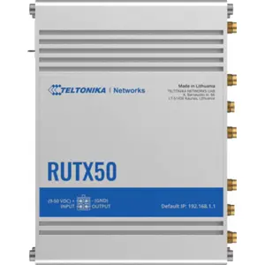 Router industrial 5G Dual-SIM c/ 5 x portas Gigabit + WiFi + USB + I/O digital