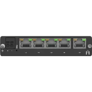 Switch 5P Gigabit 10/100/1000Mbps para calha DIN