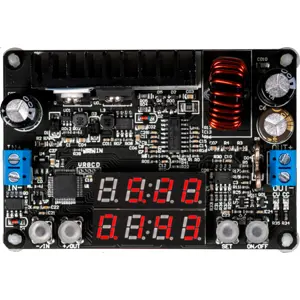Módulo Conversor DC-DC step down ajustável c/ dual-display 0..32V 5A 160W