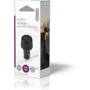 Cargador de mechero 12-24V 2xUSB 48W (QC 3.0)