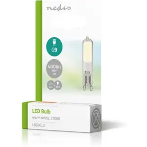 Lâmpada LED G9 cápsula 4W 2700K 400lm