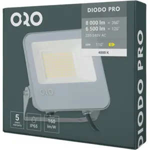 Proyector LED 230VAC 50W 4000K (blanco neutro) 8000lm