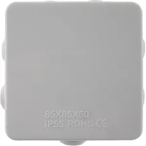 Caja de derivación estanca 85x85x50mm IP55