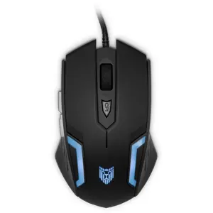 Rato óptico gaming RGB 800/1000/1600/2400DPI c/ 6 botões + fio USB