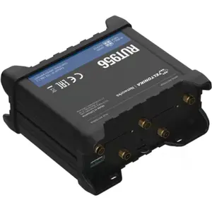 Router industrial 4G LTE Cat4 Dual-SIM c/ 4 x portas Ethernet + WiFi + USB + I/O digital + RS232 + RS485