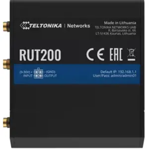 Router industrial 4G LTE Cat4 c/ 2 x portas Ethernet + WiFi + I/O digital