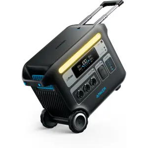 Power Station 2300W 2048Wh LiFePO₄ c/ App WiFi + Bluetooth, HyperFlash 1h e UPS <20ms