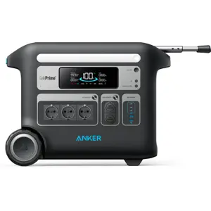 Power Station 2300W 2048Wh LiFePO₄ c/ App WiFi + Bluetooth, HyperFlash 1h e UPS <20ms