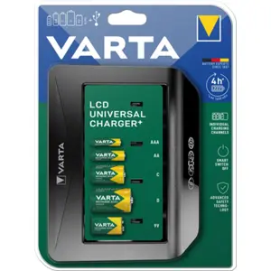 Cargador universal para 1-4 pilas AAA / AA / C / D / 9V