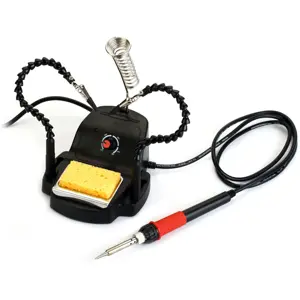 Estação de soldadura analógica 25W (60W) 160..480ºC c/ braços articulados com garras