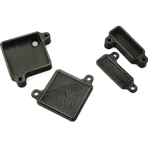 Caixa para sensor Shelly BLU Door/window para exterior IP44 (fixação c/ parafusos) - preto