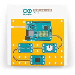 Kit Arduino Plug and Make com UNO R4 WiFi e 7 módulos Modulino®